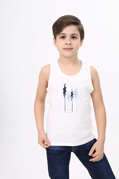Toontoy Erkek Çocuk Baskılı Atlet ürün görseli 1