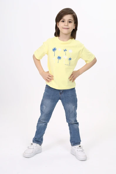 Toontoy Erkek Çocuk Baskılı Tişört - Resim 10