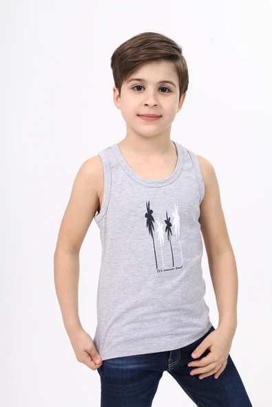 Toontoy Erkek Çocuk Baskılı Atlet - Resim 9