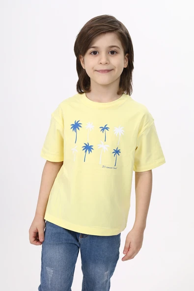 Toontoy Erkek Çocuk Baskılı Tişört - Resim 7
