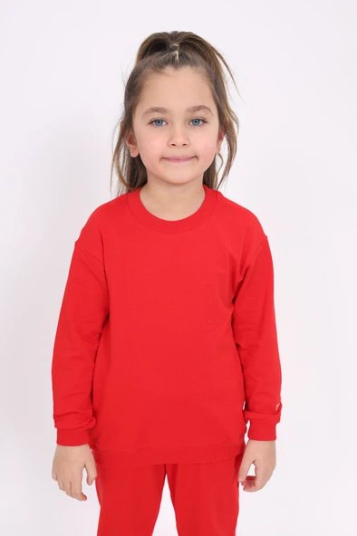 Toontoy Kız Çocuk Baskılı Sweatshirt - Resim 10
