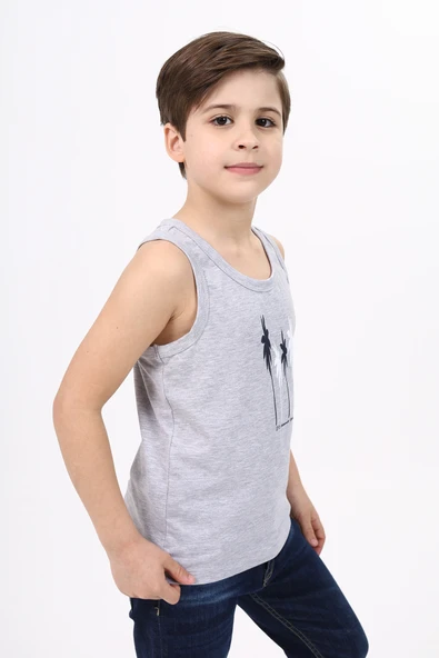 Toontoy Erkek Çocuk Baskılı Atlet - Resim 11