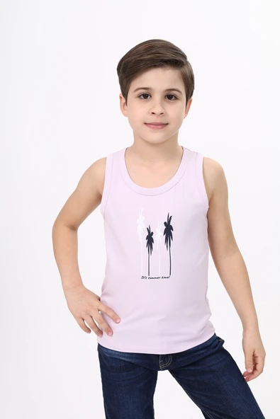Toontoy Erkek Çocuk Baskılı Atlet - Resim 2