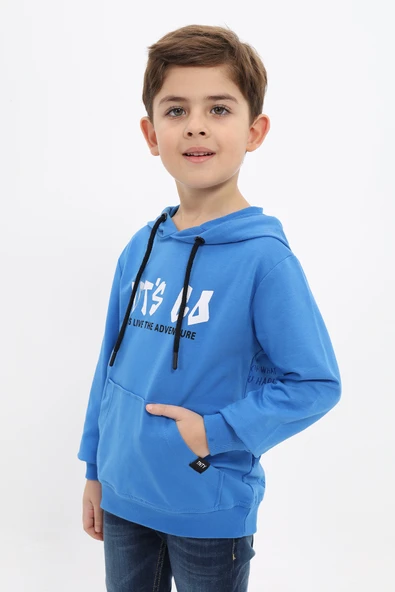 Toontoy Erkek Çocuk Baskılı Sweatshirt - Resim 10