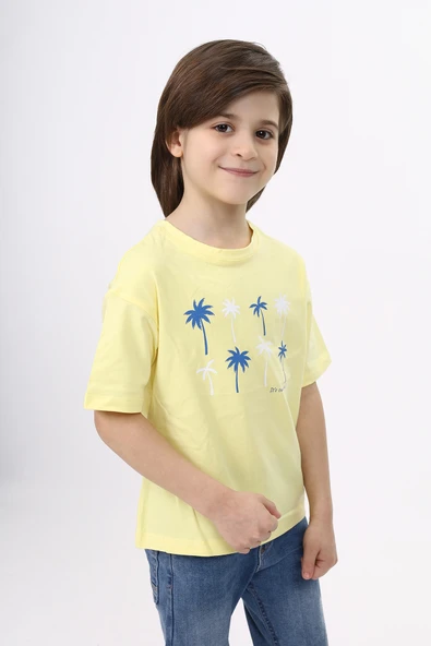 Toontoy Erkek Çocuk Baskılı Tişört - Resim 8