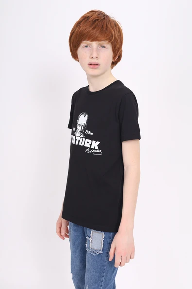 Toontoy Unisex Çocuk Baskılı Tişört ürün görseli 1