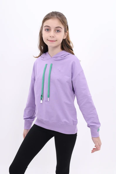 Toontoy Kız Çocuk Nakışlı Sweatshirt ürün görseli 1
