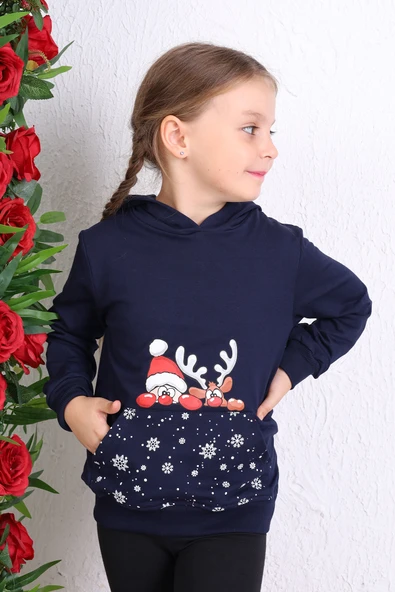 Toontoy Unisex Çocuk Baskılı Sweatshirt ürün görseli 1