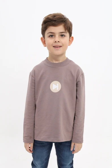 Toontoy Erkek Çocuk Baskılı Sweatshirt ürün görseli 1