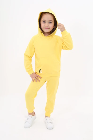 Toontoy Kız Çocuk Nakışlı Eşofman Takım ürün görseli 1