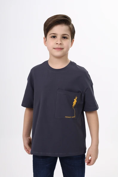 Toontoy Erkek Çocuk Baskılı Tişört - Resim 5