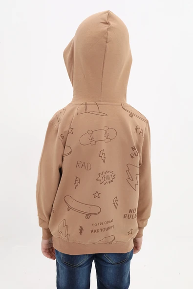 Toontoy Erkek Çocuk Baskılı Sweatshirt - Resim 3