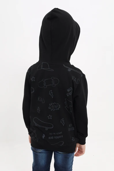 Toontoy Erkek Çocuk Baskılı Sweatshirt - Resim 8