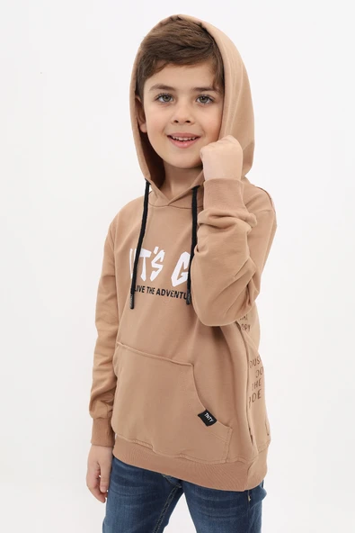Toontoy Erkek Çocuk Baskılı Sweatshirt - Resim 4