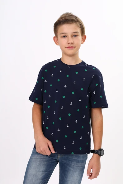 Toontoy Erkek Çocuk Baskılı Tişört ürün görseli 1