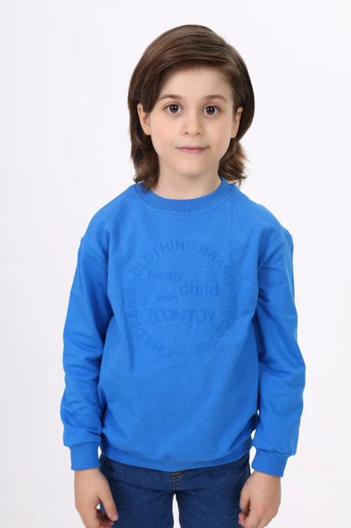 Toontoy Erkek Çocuk Baskılı Sweatshirt ürün görseli 1