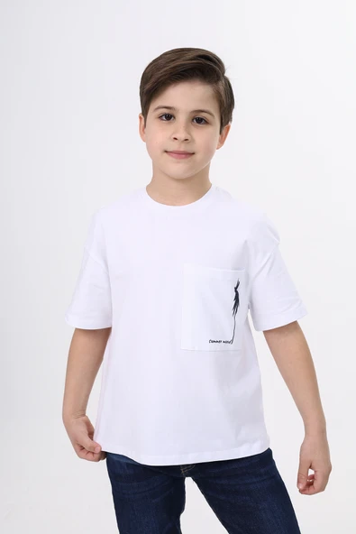 Toontoy Erkek Çocuk Baskılı Tişört - Resim 8