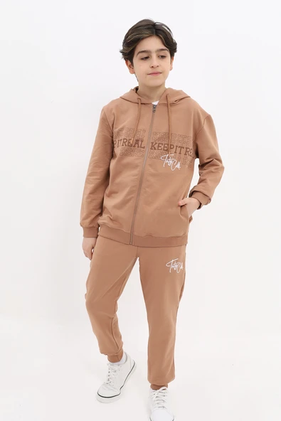 Toontoy Erkek Çocuk Baskılı Eşofman Takım ürün görseli 1