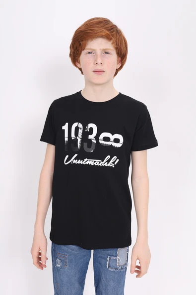 Toontoy Unisex Çocuk Atatürk Baskılı Tişört ürün görseli 1