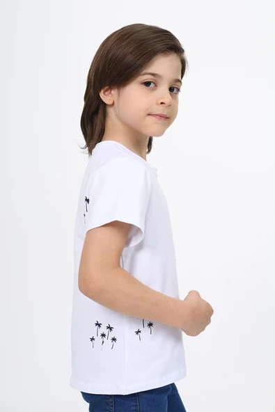 Toontoy Erkek Çocuk Baskılı Tişört - Resim 5