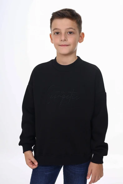Toontoy Erkek Çocuk Nakışlı Sweatshirt ürün görseli 1