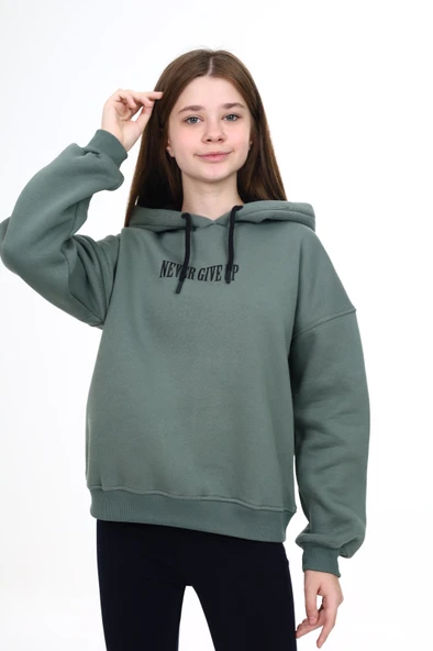 Toontoy Kız Çocuk Baskılı Sweatshirt - Resim 4