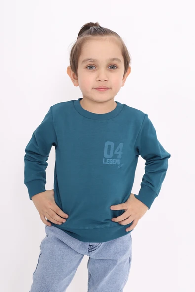 Toontoy Erkek Çocuk Baskılı Sweatshirt ürün görseli 1