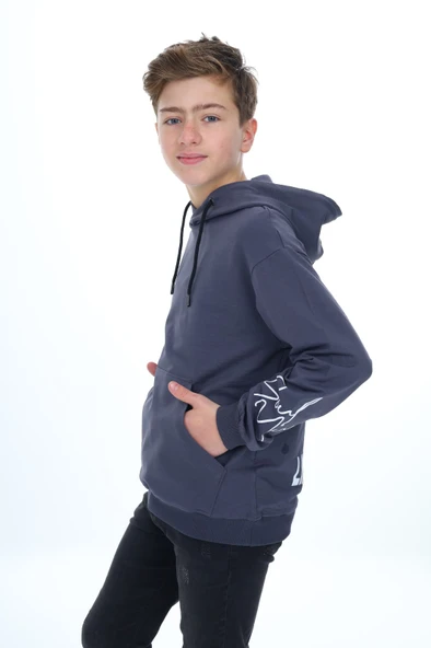 Toontoy Erkek Çocuk Baskılı Sweatshirt - Resim 2