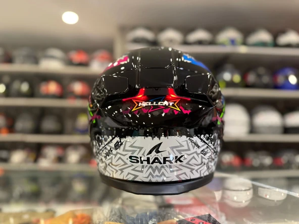 KASK SHARK SKWAL İ3 HELLCAT +RENKLİ CAM - Resim 4