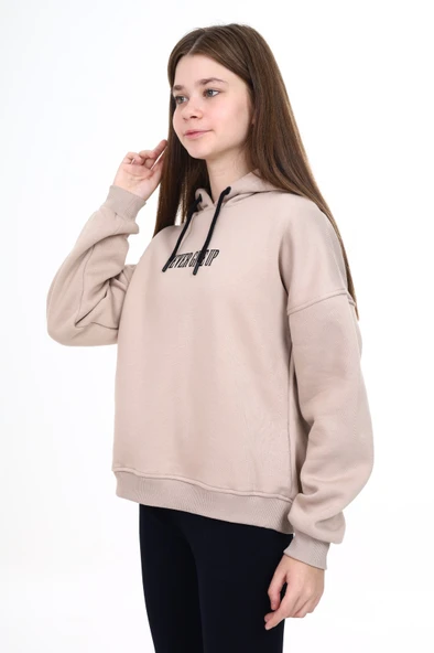 Toontoy Kız Çocuk Baskılı Sweatshirt - Resim 6