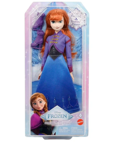 Disney Karlar Ülkesi Buz Pateni Temalı Anna Bebek JBG54 ürün görseli 1