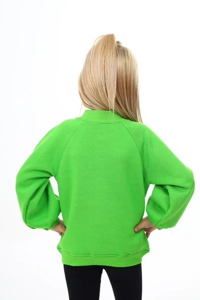 Toontoy Kız Çocuk Baskılı Sweatshirt - Resim 12
