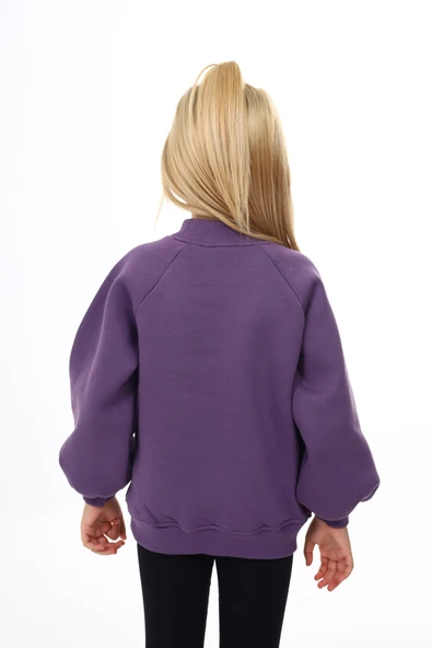 Toontoy Kız Çocuk Baskılı Sweatshirt - Resim 7