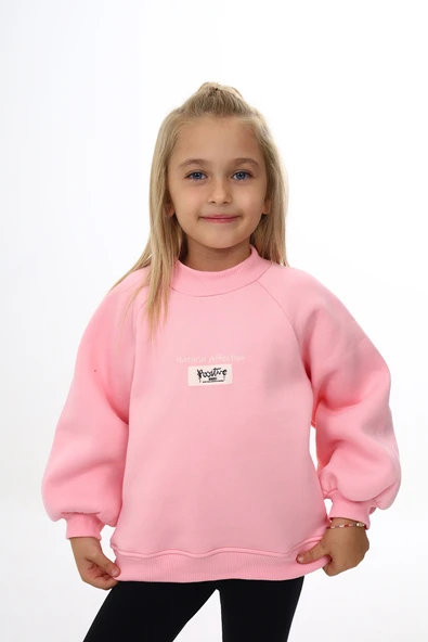Toontoy Kız Çocuk Baskılı Sweatshirt ürün görseli 1