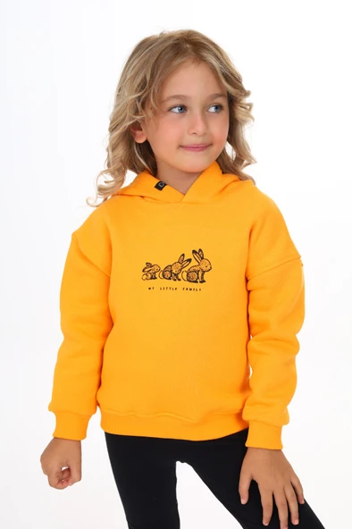 Toontoy Kız Çocuk Baskılı Sweatshirt ürün görseli 1