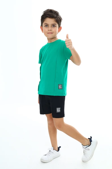 Toontoy Erkek Çocuk Şortlu Takım - Resim 9