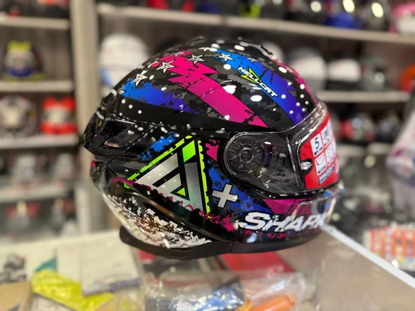 KASK SHARK SKWAL İ3 HELLCAT +RENKLİ CAM - Resim 7