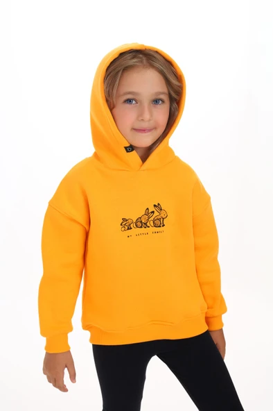 Toontoy Kız Çocuk Baskılı Sweatshirt - Resim 12