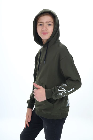 Toontoy Erkek Çocuk Baskılı Sweatshirt - Resim 6