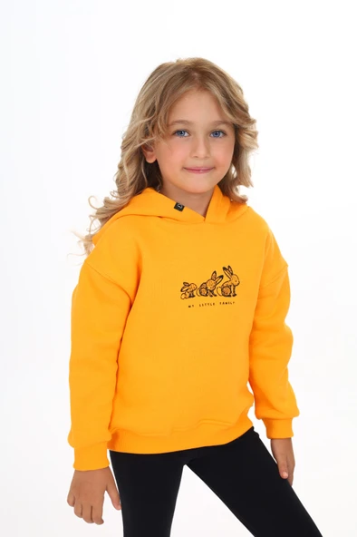 Toontoy Kız Çocuk Baskılı Sweatshirt - Resim 11