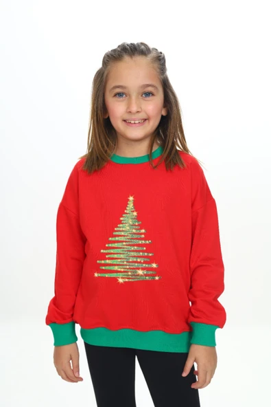 Toontoy Kız Çocuk Baskılı Sweatshirt ürün görseli 1