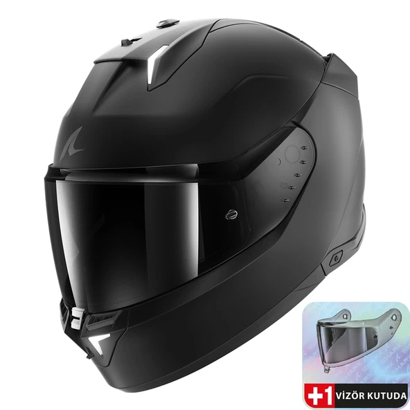 Kask Shark Skwal İ3 Dark Shadow Edition Mat Black ürün görseli 1