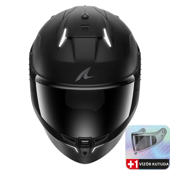 Kask Shark Skwal İ3 Dark Shadow Edition Mat Black - Resim 3
