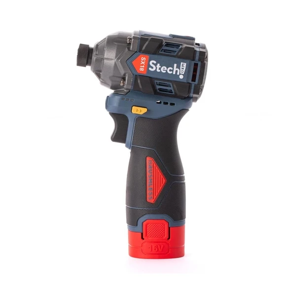 StechEnd SX18 Darbeli Akülü Tork Vidalama Matkap 2 x 2Ah ürün görseli 1