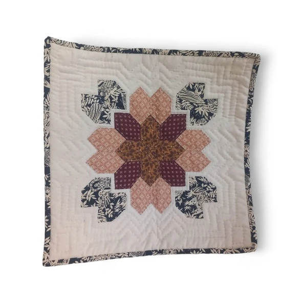 Patchwork Yastık El İşi 40x40 cm - Resim 2