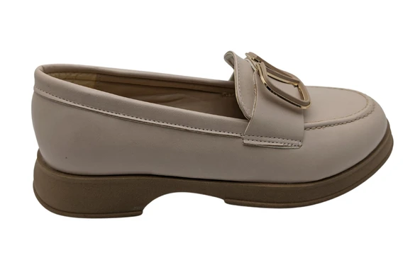 Çiğdem Kundura Eleganza Sole Kadın Suni Deri Loafer ürün görseli 1
