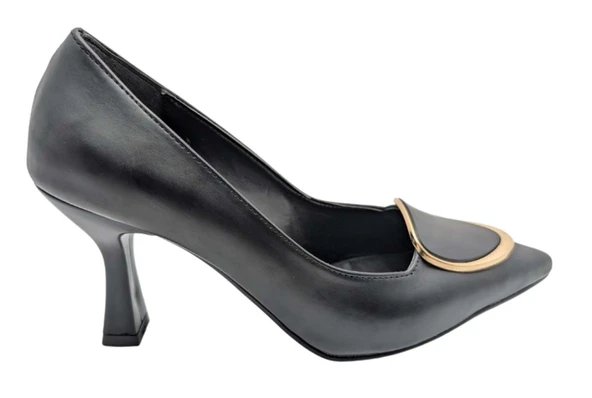 Amabella Kadın Suni Deri Stiletto - Resim 2
