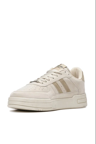CONSEPT BEJ ÇİZGİLİ NUBUK SPOR AYAKKABI  Unisex ürün görseli 1
