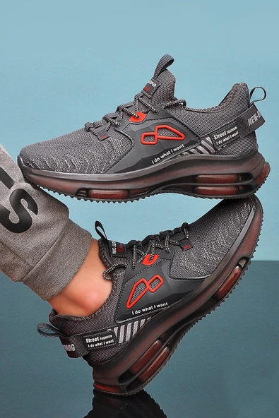 MARCO JAMPER 2100 ERKEK   FİLELİ SNEAKER SPOR AYAKKABI ürün görseli 1