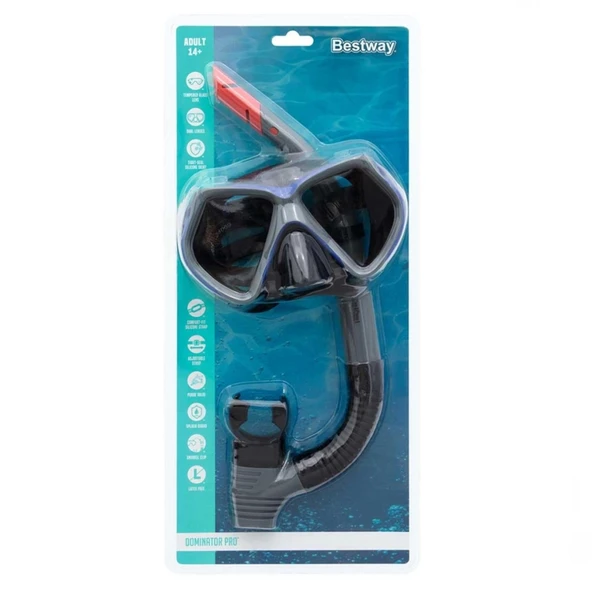 NessiWorld   Dominator Pro Snorkel Maske 24069 - Resim 5